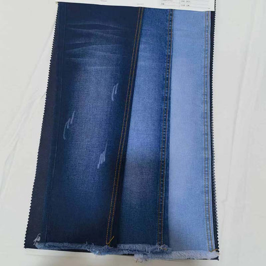 ZHENGNENGLIANG  Denim fabric A12670   Denim pure cotton washed elastic denim fabric washed denim fabric