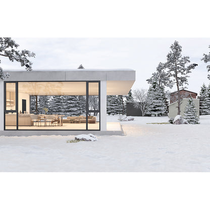 Shengmilan 105 System Double internal Windows(Price please ask customer service)  Soundproof Windows broken bridge aluminum doors and Windows