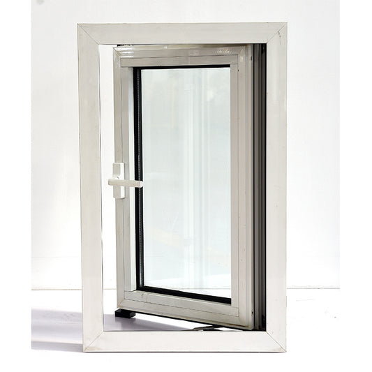JIEJIE  50 series ordinary outward opening window   PVC laminated glass soundproof window with inner opening