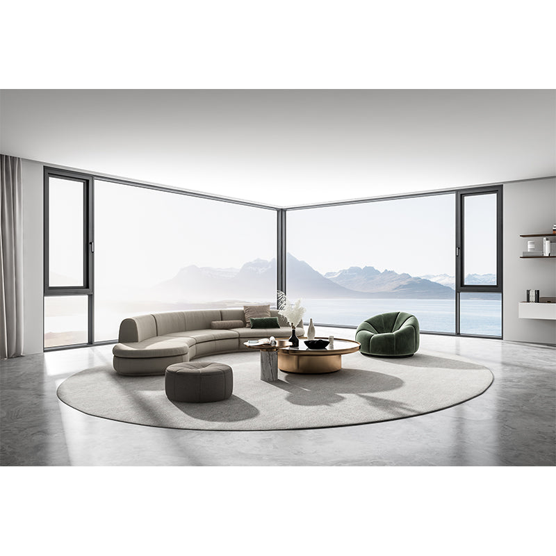 Shengmilan  115 Open Windows outside the system(Price please ask customer service)  Soundproof Windows broken bridge aluminum doors and Windows