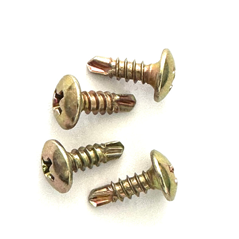 Juji Large flat head drill screw 4*12(Price please ask customer service)  Add hard high strength cross round head