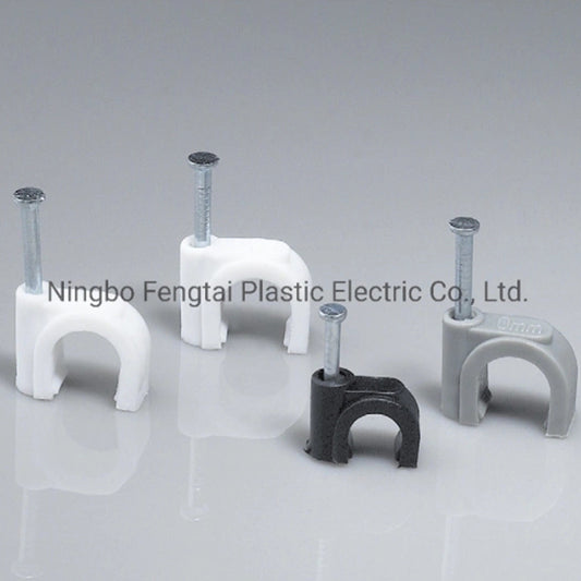 FENGTAI  PE Circle Nail Clips Cable Clips