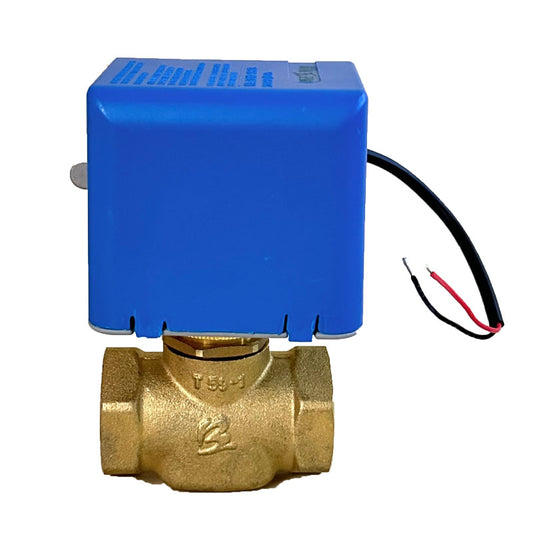 Bozheng Electric stop valve 20(Brass 59-1)(Price please ask customer service) Fan coil electric valve