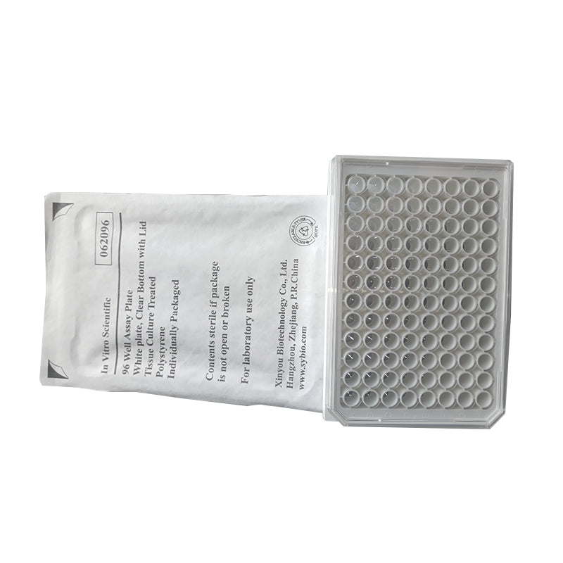 KangYuan Cell Culture Plate 96 wells white hzkywhd006    White, clear-bottomed culture plates Disposable plates