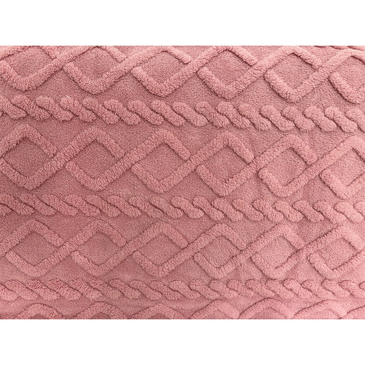 Minqi (suede jacquard) diamond velvet pattern Width 180cm-240cm g weight 220-320g/m^2 1/ roll Starting batch 2 tons  Soft skin warm