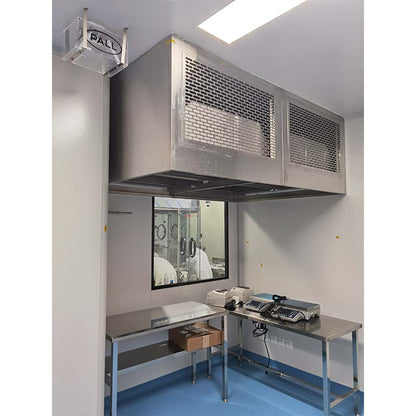 LINGSHUN  Decontamination library Commercial silent air curtain air curtain air curtain air barrier sound