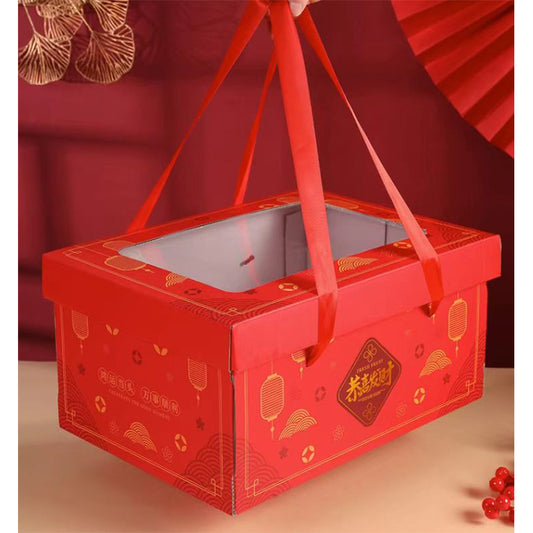 ZHICHENG  Fruit basket gift box 38*25.5*11