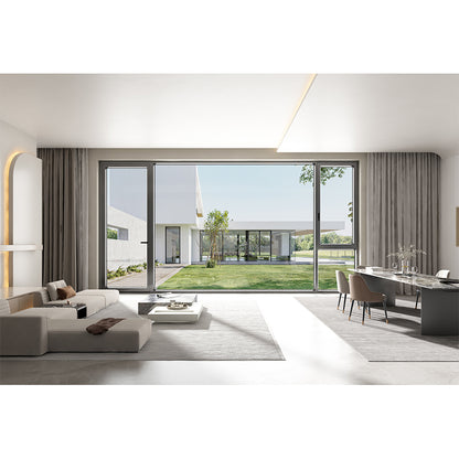 Shengmilan 71 Inside door/outside door (Price please ask customer service) Soundproof cold bridge aluminum floor-to-ceiling glass door