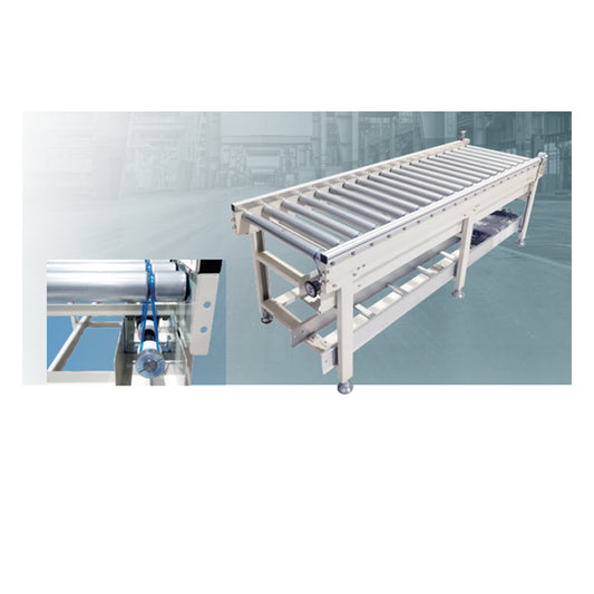 DAYUE  Rolling conveyor  Powered drum conveyor is sturdy and durable. Conveyor