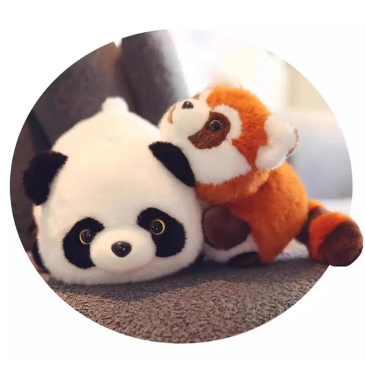 Xuqian Turn into a panda Dimensions 25 cm, 35 cm, 45 cm, 55 cm  Fun doll flip bear Children's gift