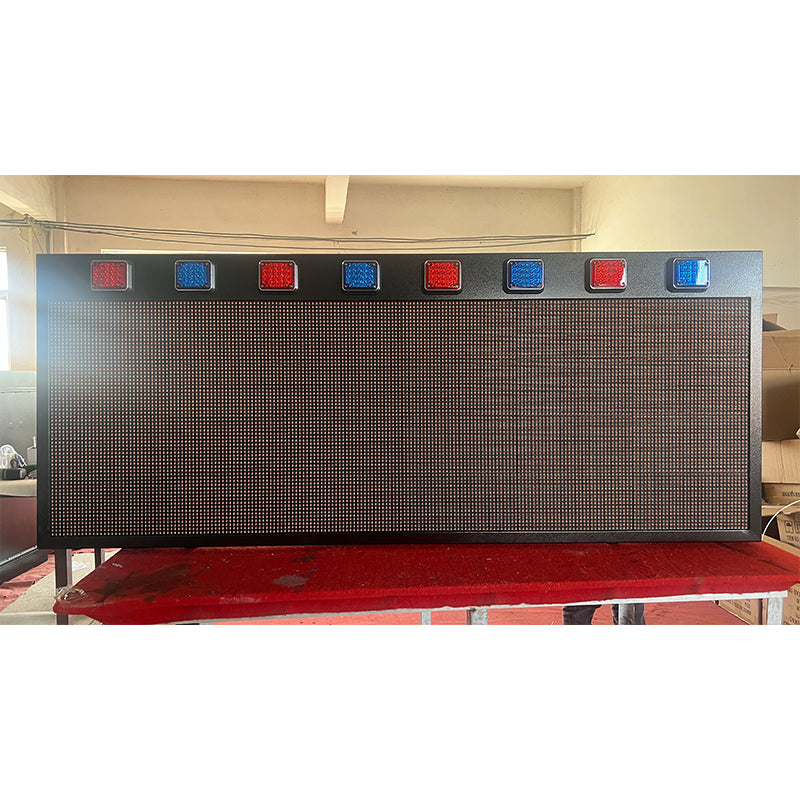 JINZHEN  Road condition display  Car LED Electronic Display Waterproof and Durable Electronic Display LED Arrow Orientation Light Plate