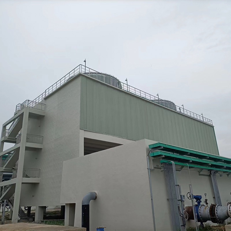 LONGSHENG  Industrial reinforced concrete structure counterflow cooling tower