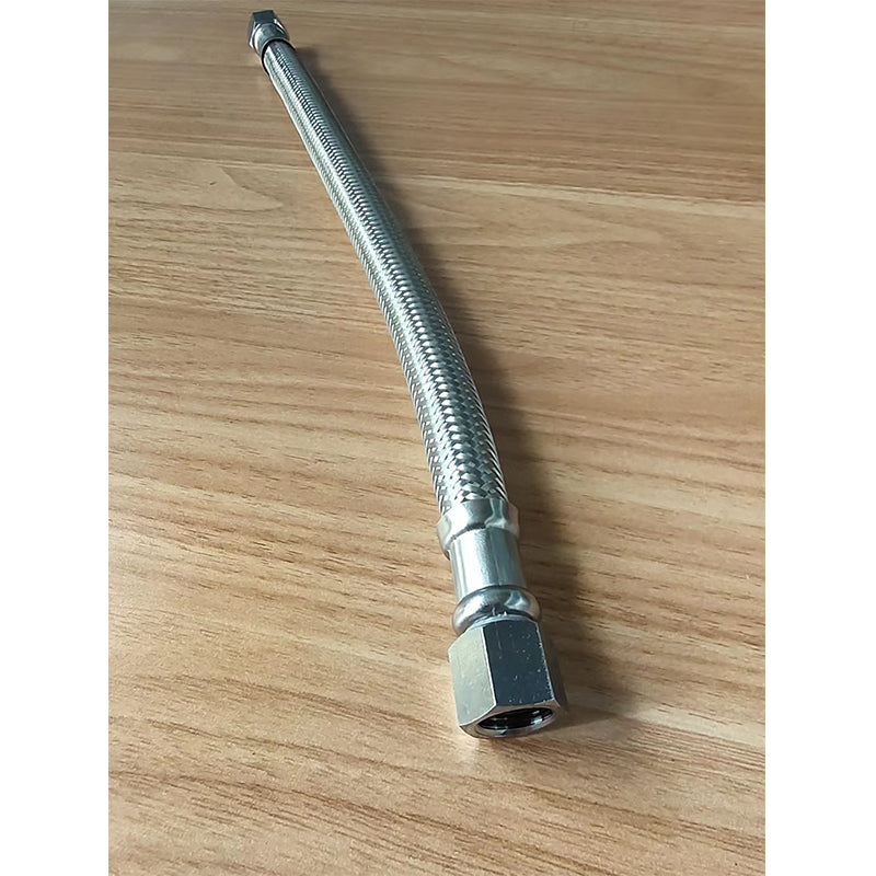 Shengjin Mute oil free air compressor inlet and outlet gas metal high pressure hose M14*1.5 Connector/pipe diameter Φ15mm,(Price please ask customer service)