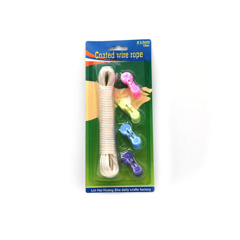 Huangsha Clothesline hs001 3.5mm*15m Starting batch 480 Multifunctional drying line Nylon non-slip windproof clothesline Outdoor tanning quilt