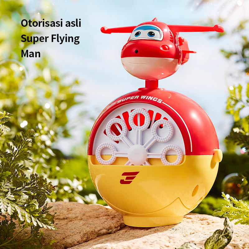 HUALONG  Super Fly licensed Fun Cyclone bubble machine