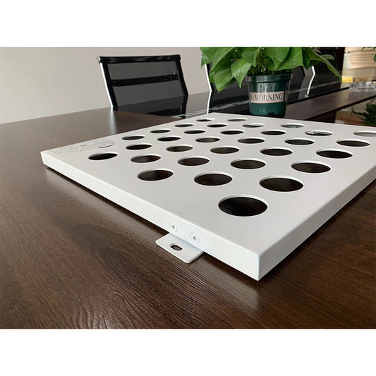 Xinlvtu Punched plate 1.5mm, 2.0mm, 2.5mm, 3.0mm, etc., the size can be customized(Price please ask customer service)  Stainless steel punched aluminum veneer