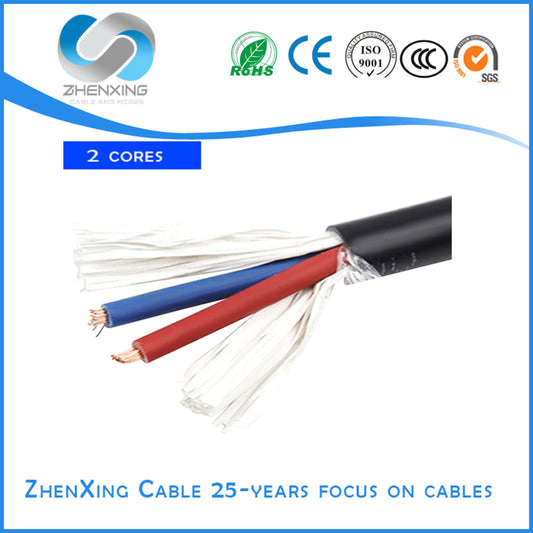 ZHENXING  Ordinary PVC Sheathed Flexible Cord  Pure Copper Flame Retardant Flexible Wire Pure Copper Cable