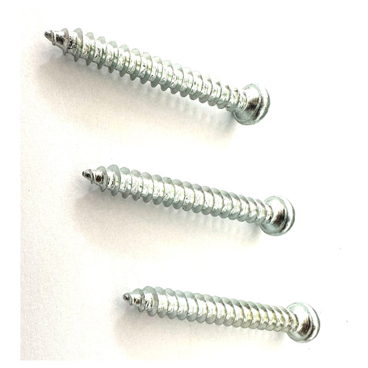 Juji Round head self-tapping screws 4*8(Price please ask customer service)  Galvanized round head cross flat tail