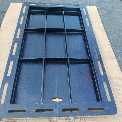 Honghua Ductile cast iron manhole cover 470*860 Lightweight manhole cover Manhole cover grating