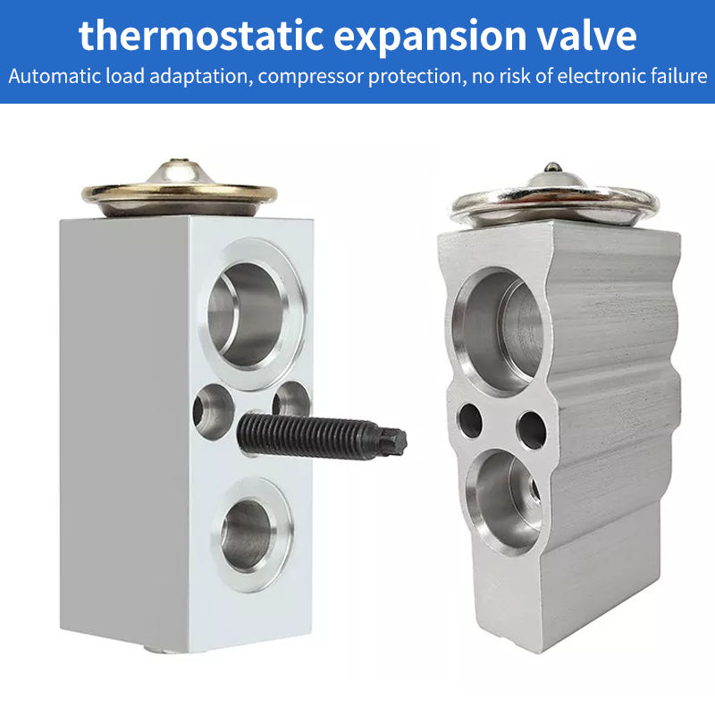 XinJin thermostatic expansion valve Automatic load adaptation, compressor protection, no risk of electronic failure（Products can be customized,This price is for display, price ask customer service）