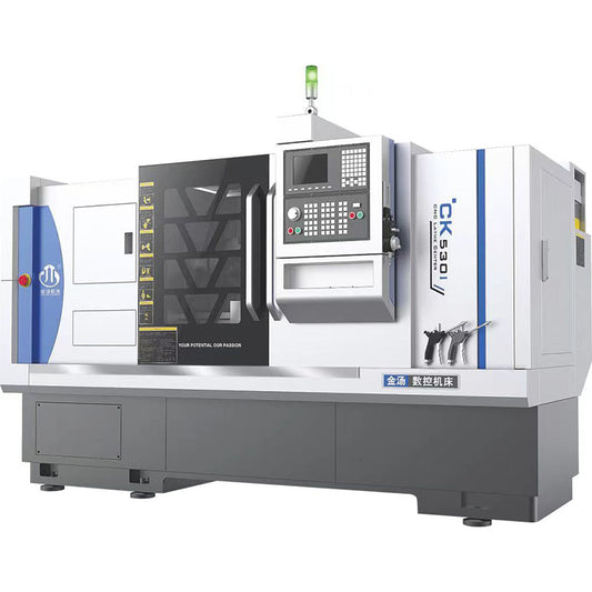JINTANG  CK530i Large Bore Strong Cutting Type CNC Lathe  Heavy duty CNC lathe Automatic high precision CNC lathe