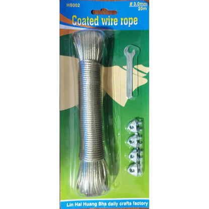 Huangsha Clothesline hs002 3.0mm*20m Starting batch 480 Multifunctional drying line Nylon non-slip windproof clothesline Outdoor tanning quilt