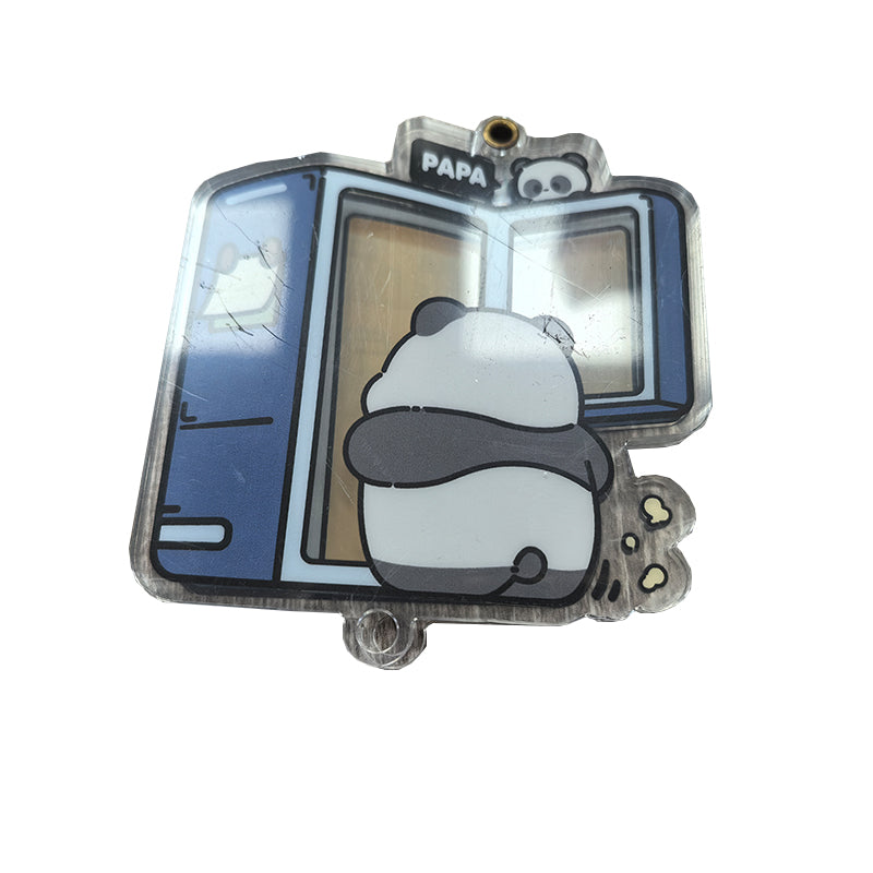 Luoyu Acrylic Bar Organiser(Customised products, price ask customer service)  Acrylic pen holder multi-functional storage box office student desktop