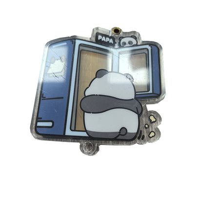 Luoyu Acrylic Bar Organiser(Customised products, price ask customer service)  Acrylic pen holder multi-functional storage box office student desktop