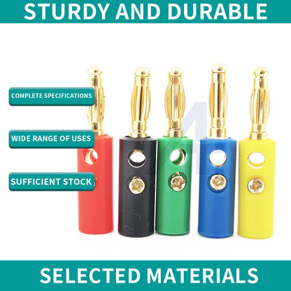 KRODE 4mm Banana Plug AT-BP1002 Starting from 200(Price please ask customer service)Soldered Medical Laboratory Power Connectors