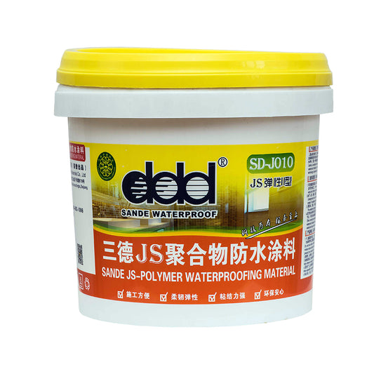 SANDE JS Polymer Waterproof Coating JS Elastic II   JS Polymer Modified Waterproof Coating Lapisan Anti Air Tahan Air Lapisan Anti Air Tahan Busa