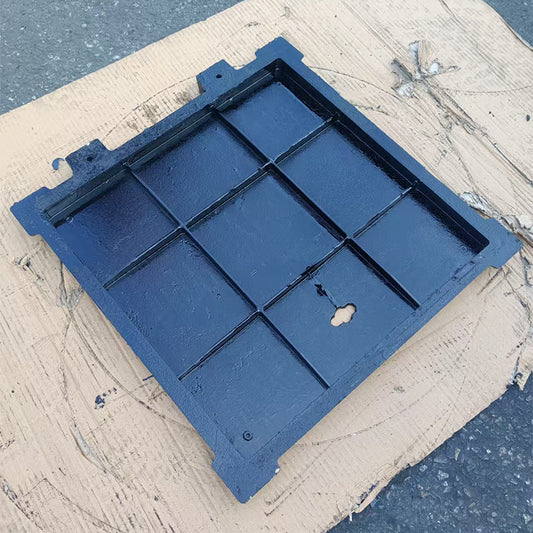 Honghua Ductile cast iron manhole cover 500*500 Water Meter Manhole Covers Drainage Ditch Covers