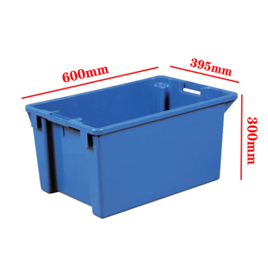 fushida Flip the nested solid box（Starting batch 500）Thickened plastic storage basket Teaching aid basket storage box