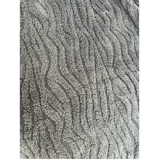 Minqi (suede jacquard) bark pattern Width 180cm-240cm g weight 220-320g/m^2 1/ roll Starting batch 2 tons  Thickened water absorbent home