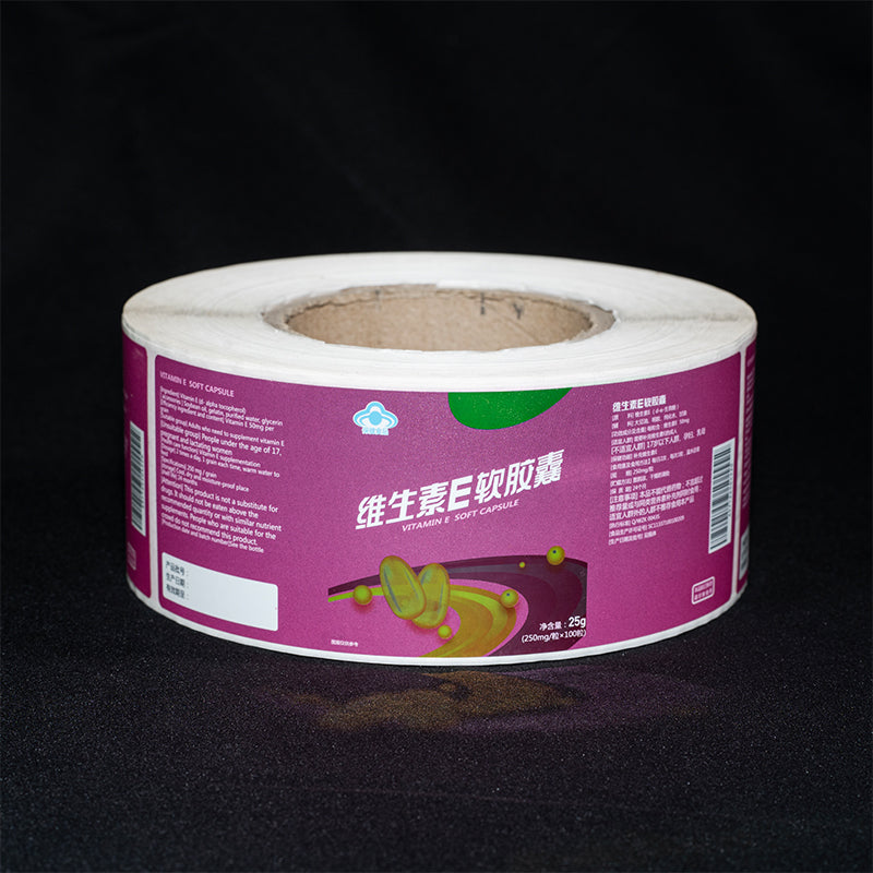 CHENSHENG  Drug Labeling  Embossed logo printing advertising sticker roll label