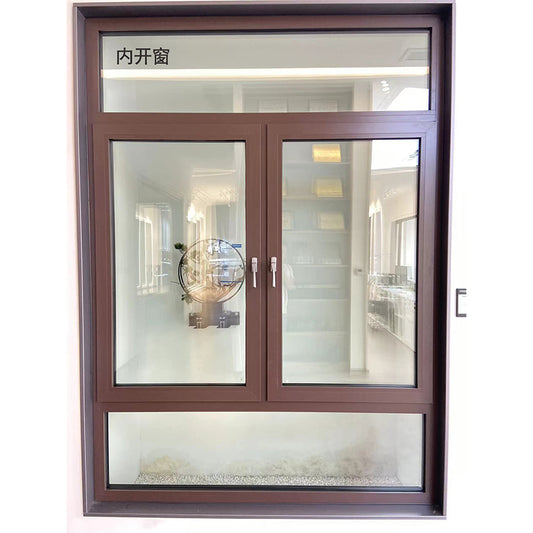 Jian an Inward opening window(Price please ask customer service)  Broken bridge aluminum door and window anti-theft window