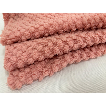 Minqi (suede jacquard) rose velvet pattern Width 180cm-240cm g weight 220-320g/m^2 1/ roll Starting batch 2 tons  Comfortable coral velvet solid color