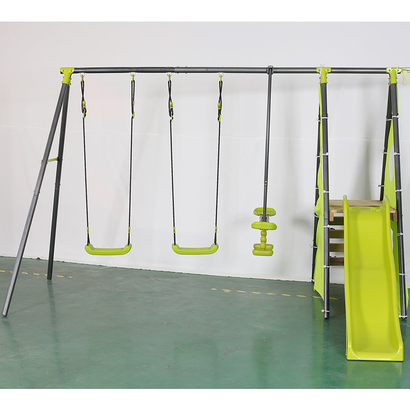 JiSheng Tower swing 312*267*195cm Starting lot 500(Price please ask customer service) Single Bar Swing Soft board swing