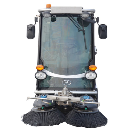 JinWei SS550A Road Sweeper(Price please ask customer service)   Multi-functional Electric Sweeper Sanitation Cleaning