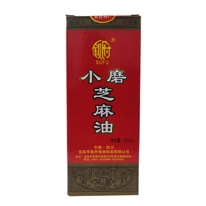 XUFU  Small ground sesame oil 500ml*12 boxes Gift box