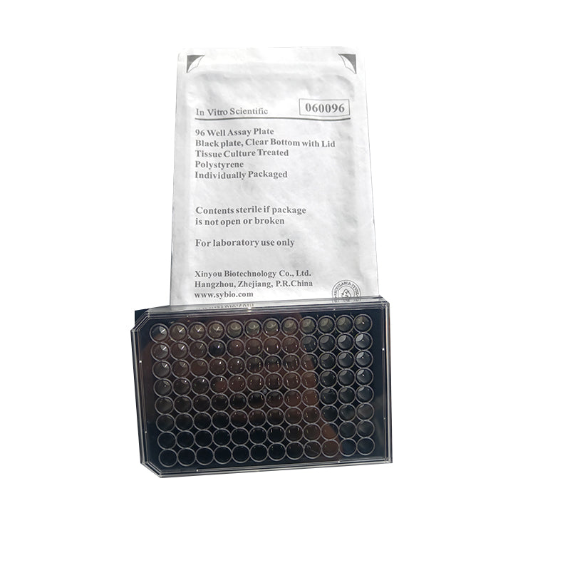 KangYuan Cell culture plate 96 wells black hzkywhd007  Sterile packaging Enzyme plates