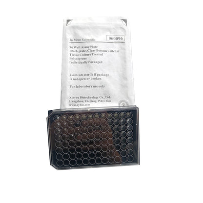 KangYuan Cell culture plate 96 wells black hzkywhd007  Sterile packaging Enzyme plates