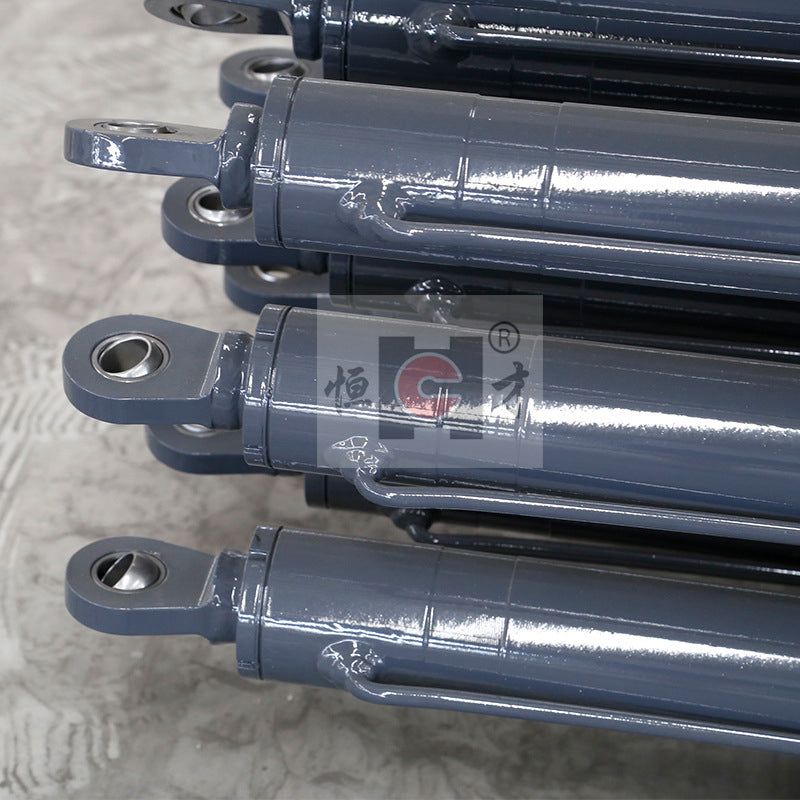 HENGCAI  Large tonnage non-standard electric hydraulic cylinder High quality horizontal flange hydraulic cylinder