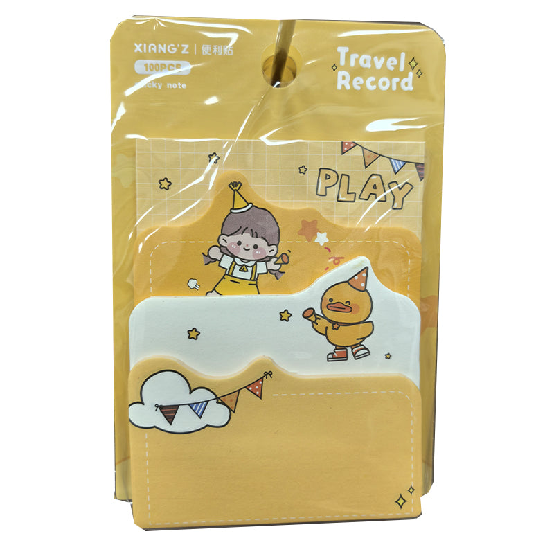 Luoyu Handy Stickers(Customised products, price ask customer service)  Creative stationery Post-it notes for high appearance level