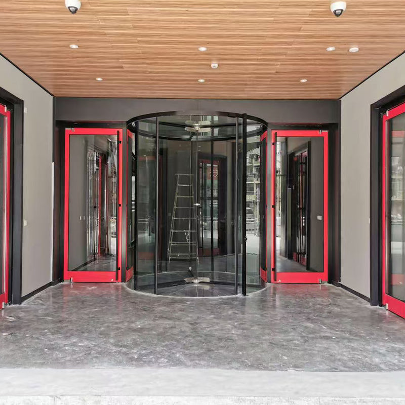lence Three-wing automatic revolving door(Price please ask customer service)Manual Revolving Door Electric Induction Door