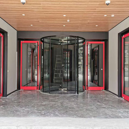 lence Three-wing automatic revolving door(Price please ask customer service)Manual Revolving Door Electric Induction Door