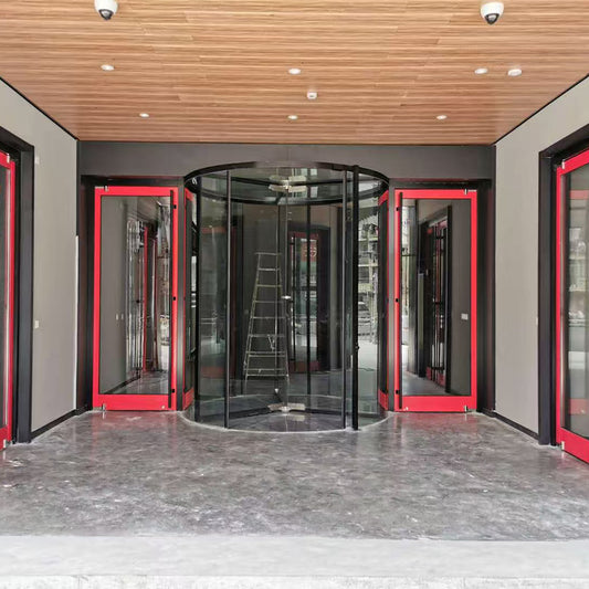 lence Three-wing automatic revolving door(Price please ask customer service)Manual Revolving Door Electric Induction Door