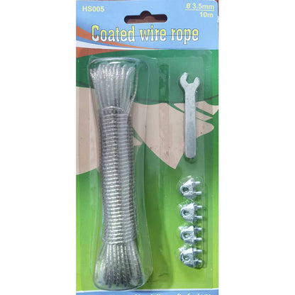 Huangsha Clothesline hs005 3.5mm*10m Starting batch 480 Wear resistant non-slip rope Woven nylon rope domestic