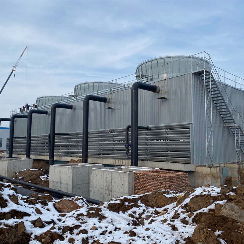 LONGSHENG  Industrial steel structure counterflow cooling tower