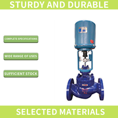 JinYuYuan Electric Valve Series Electric single seat adjustment valve(Price please ask customer service)Switching water valves Steam Valve Regulating Valves