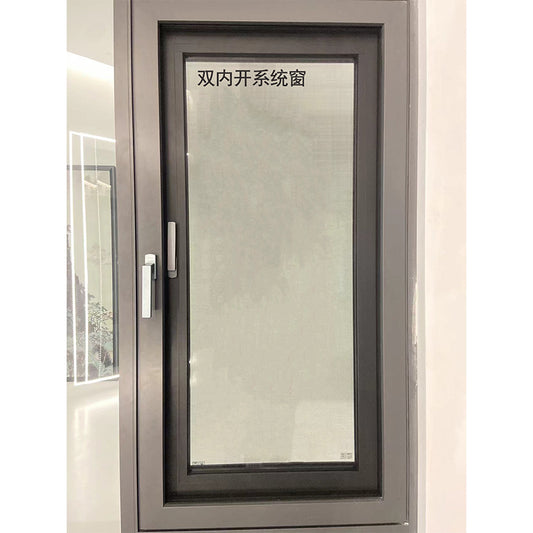Jian an Double internal system window(Price please ask customer service)  Broken bridge aluminum door and window anti-theft window